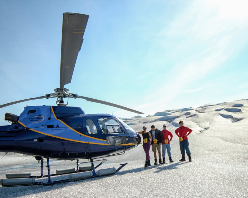 Juneau Glacier Landing Helicopter Tour