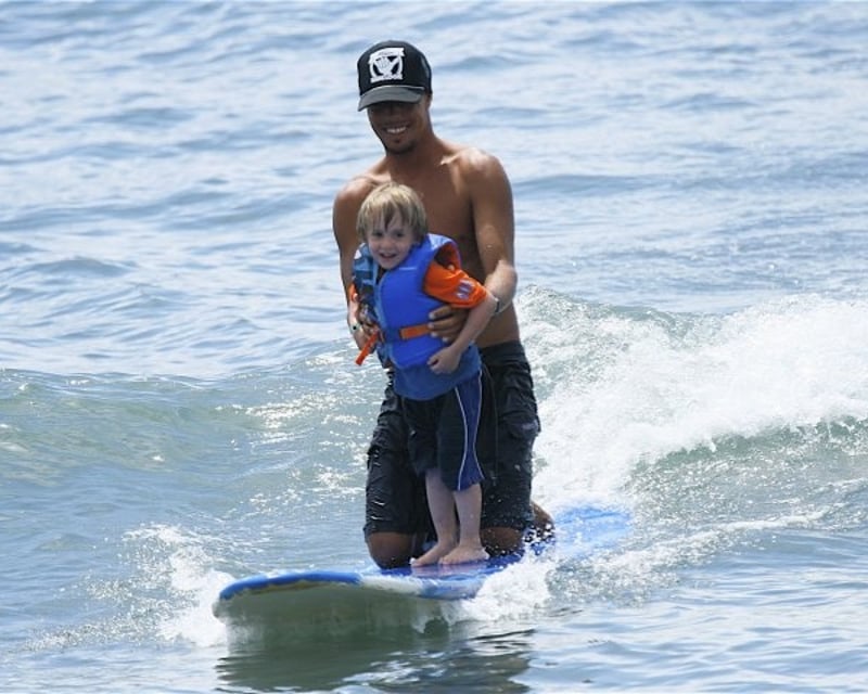 Kids 1-on-1 Surf Lesson at Ukumehame Beach Park