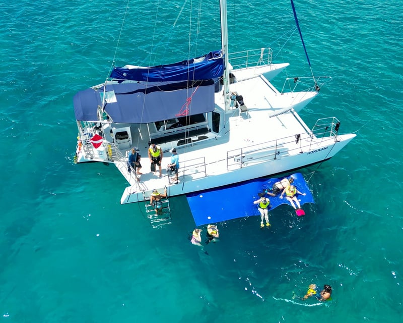 Snorkel Turtle Canyon on a Waikiki Sail Cruise
