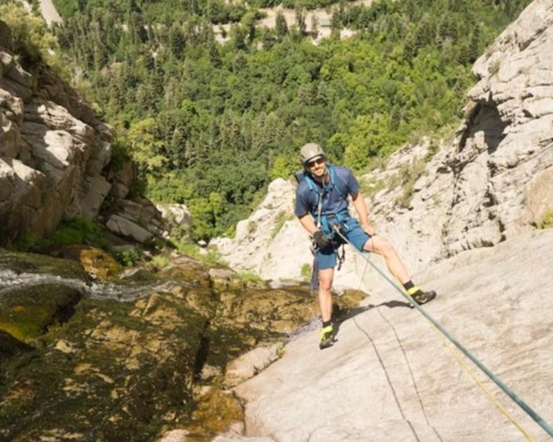 Wasatch Canyoneering Big Waterfall Adventure