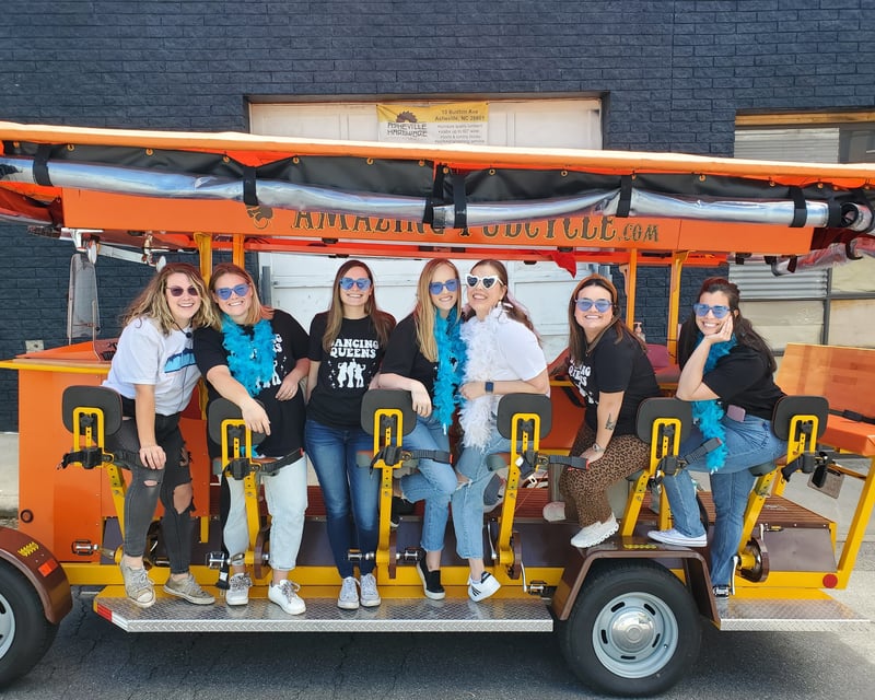 Bachelorette Party Bike Tour in Asheville