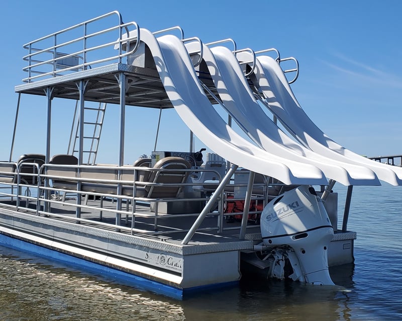 Navarre Triple-Slide Pontoon Rental