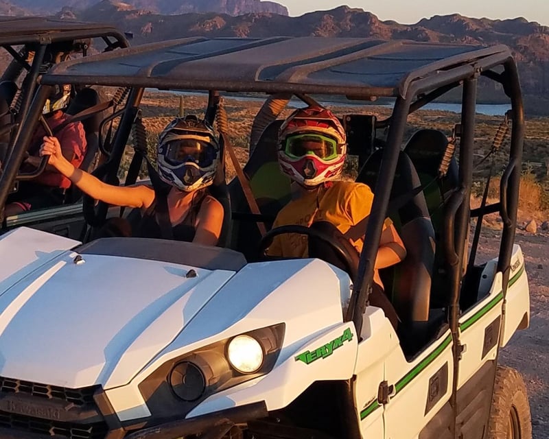 Ride a Sunset UTV Tour in the Sonoran Desert