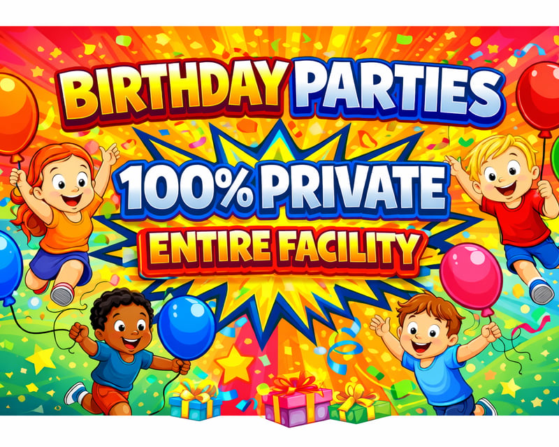 Private Inflatable Park Birthday Party in North Riverside