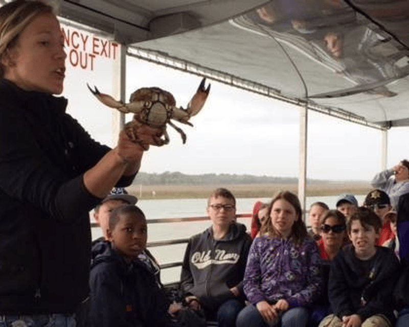 Capers Island Blue Crabbing Cruise
