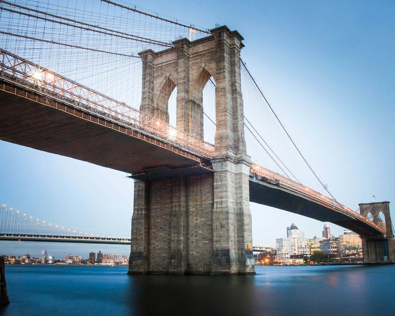 New York City Landmarks Bus Tour & Statue of Liberty Cruise