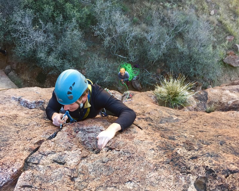 Full-Day Trad & Multi-Pitch Climbing Course in the Wasatch