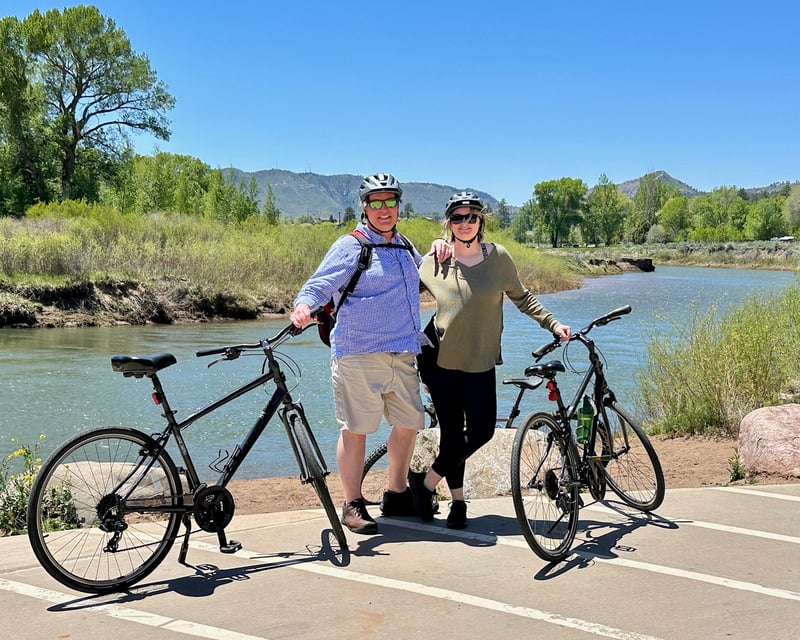 Animas River Trail Bike Tour in Durango with Ice Cream