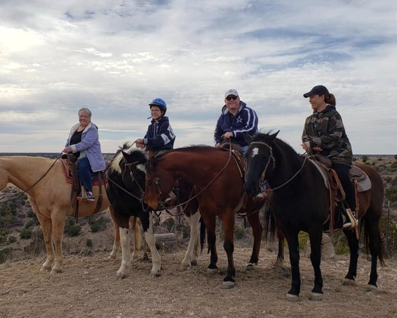 Ride a 3-Hour Horseback Trail on Palo Duro Canyon Rim