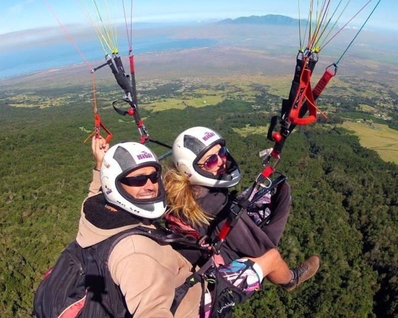 Fly 2 Tandem Paragliding Flights on Maui