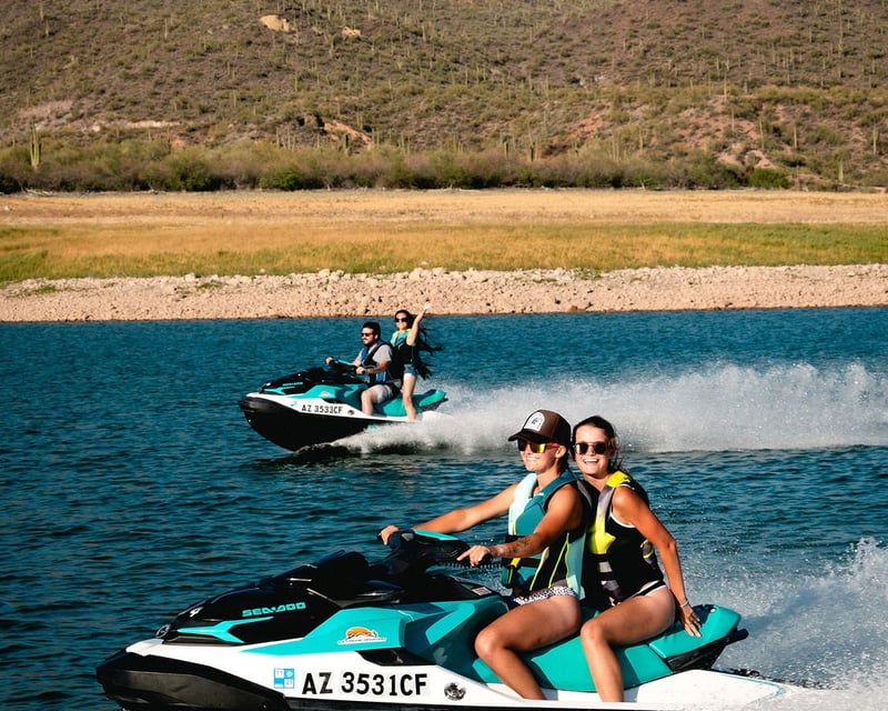 Sea-Doo GTX Pro Jet Ski Rental on Bartlett Lake