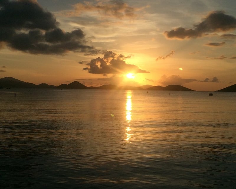 Golden Hour Sunset Kayak Tour in Cruz Bay, St. John
