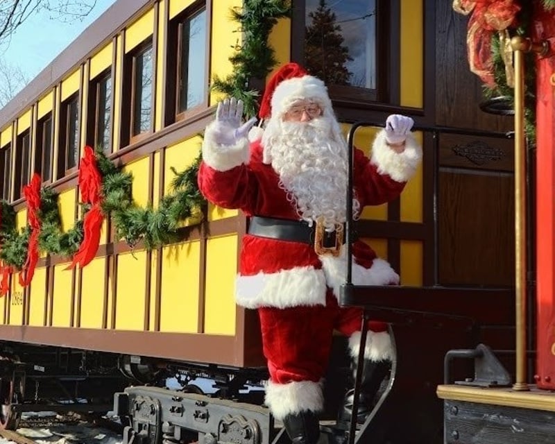 Santa's Christmas Train Ride in Elizabethtown, PA