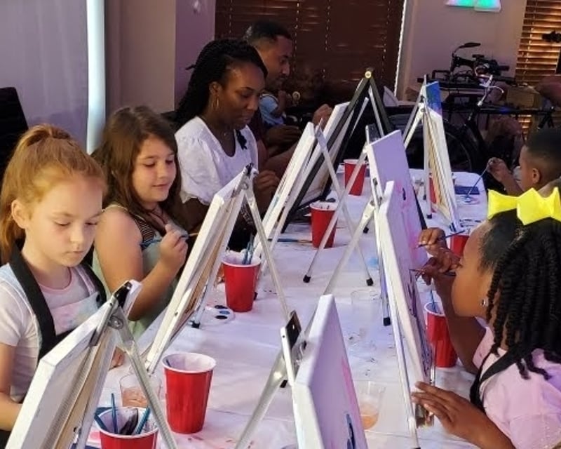 Private Paint Party in Downtown Baton Rouge