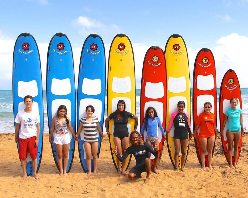 Beginner Surfing Lesson at Isla Verde Beach