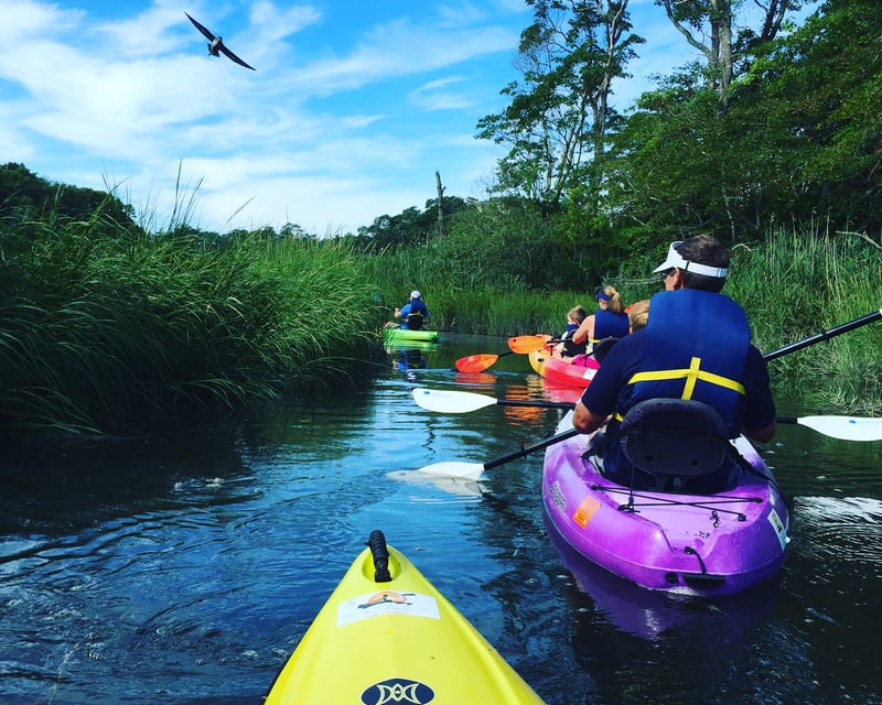 Sandwich Kayaking & Glassblowing Experience