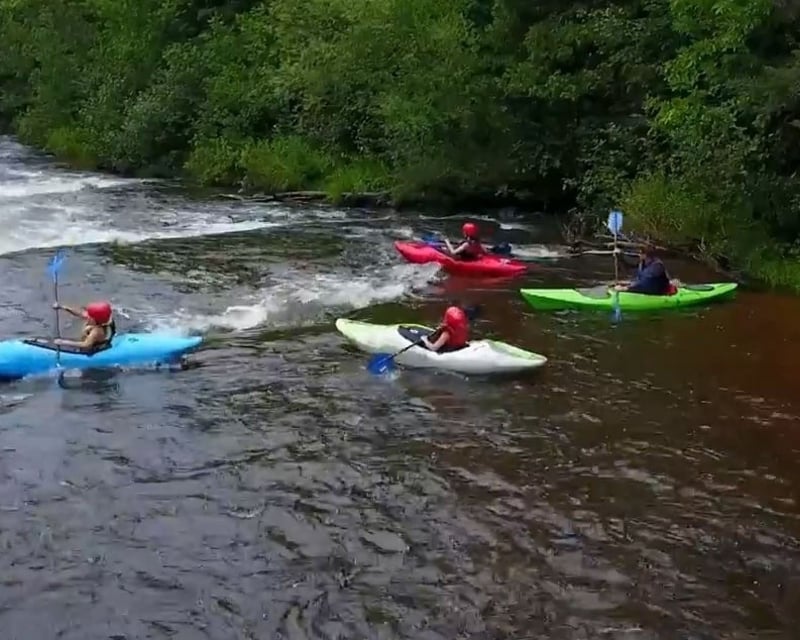 9-Mile Whitewater Canoe & Kayak Trip on Bois Brule River