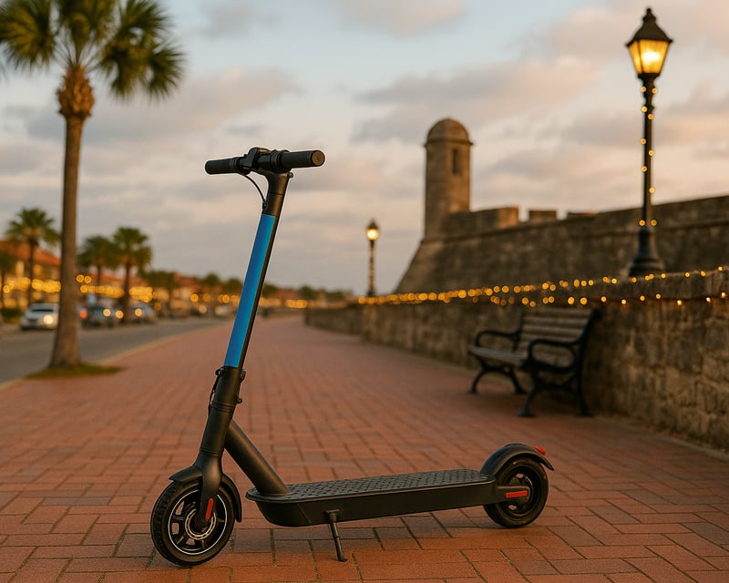 St. Augustine E-Scooter Rentals for Solo Riders