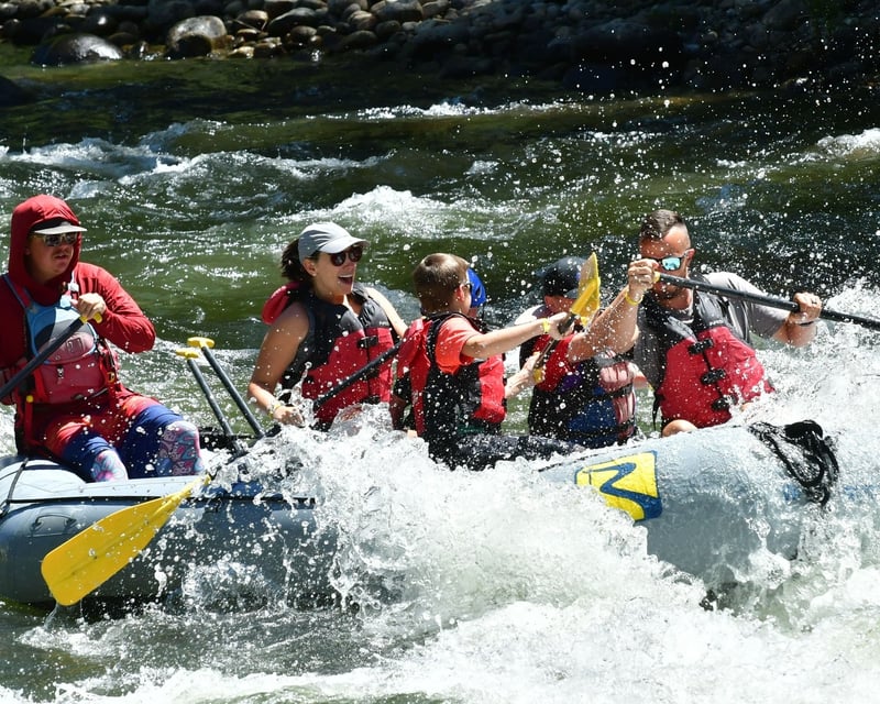 Family Guided Rafting Trip in Buena Vista
