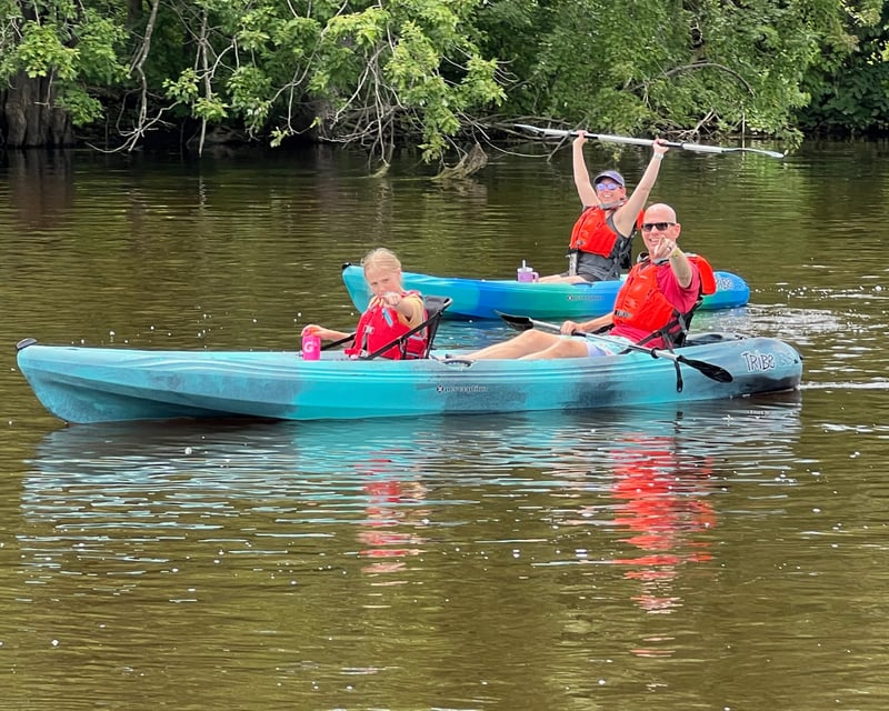 Milwaukee River 6.5-Mile Kayak Trip