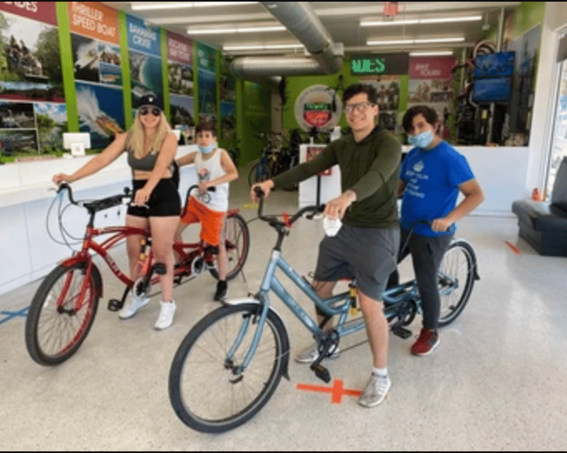Tandem Bike Rental in South Beach Miami