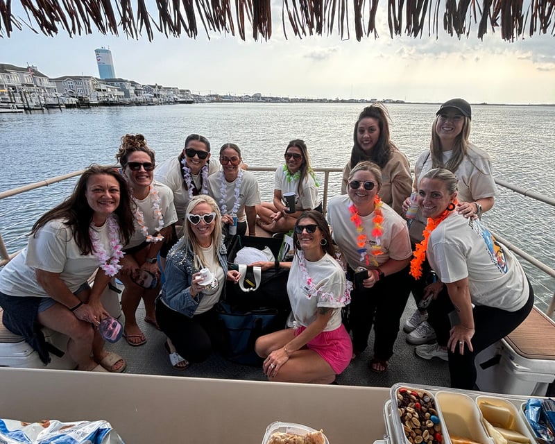 Back Bay Happy Hour Tiki Boat Cruise in Wildwood, NJ