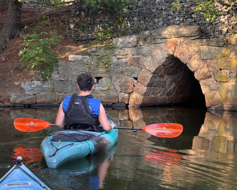 Single Kayak Rental on Lake Cochituate in Natick