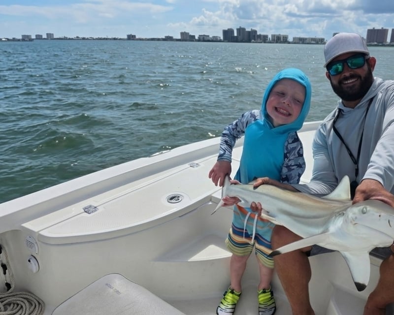 Kids Light Tackle Inshore Fishing Charter Near Clearwater