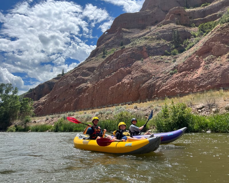 Guided Weber River Kayaking Near Park City