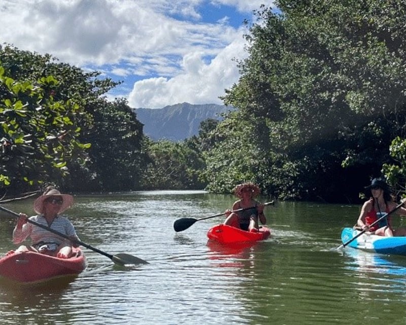 River-to-Bay Kayak Tour at Kahana Bay, Oahu