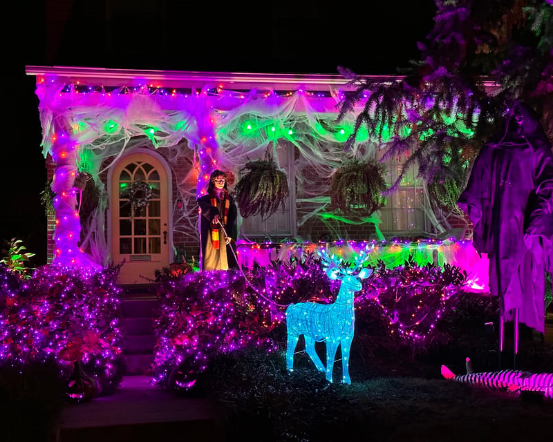Richmond Halloween Lights Tour