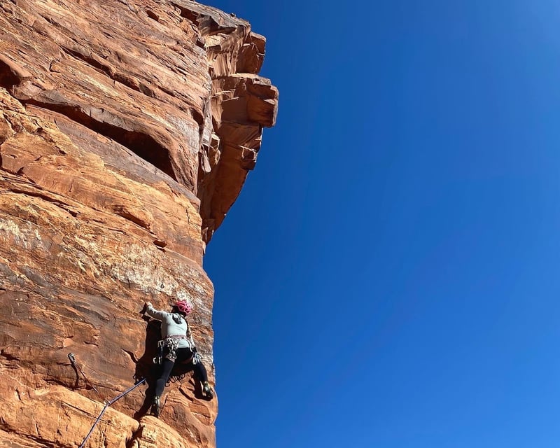 Private Multi-Pitch Rock Climbing on Terma in Moab