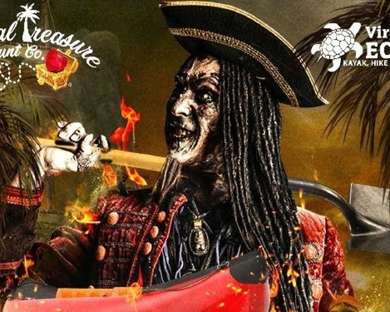Private Pirate Ghost Treasure Hunt in St. Thomas