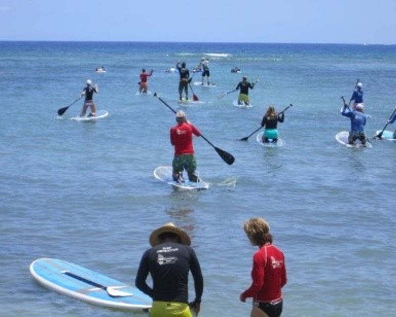 Stand-Up Paddleboard Rental at Kalama Park in Kihei