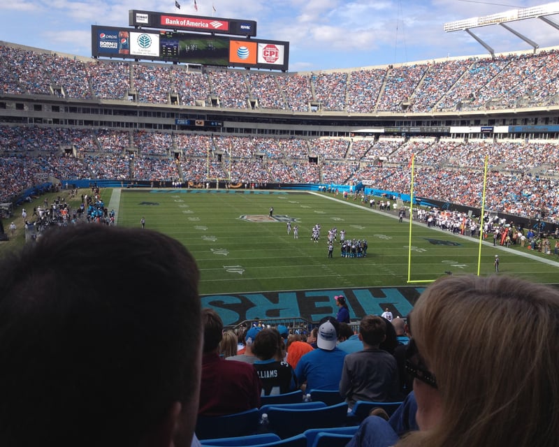 Carolina Panthers NFL Game at Bank of America Stadium