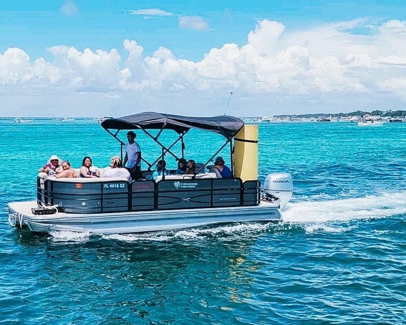 Cruise to Crab Island on a Private Emerald Coast Charter