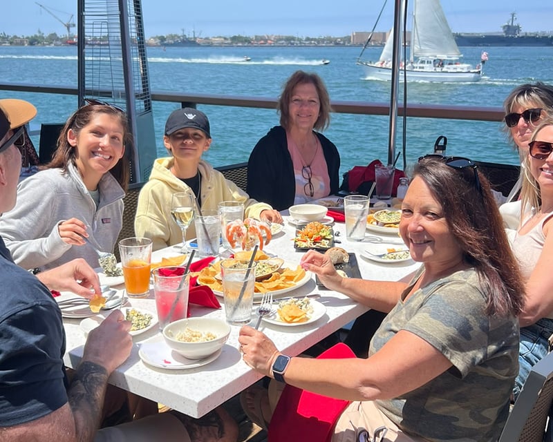 San Diego Seaport Village Food Tour with Ferry Ride