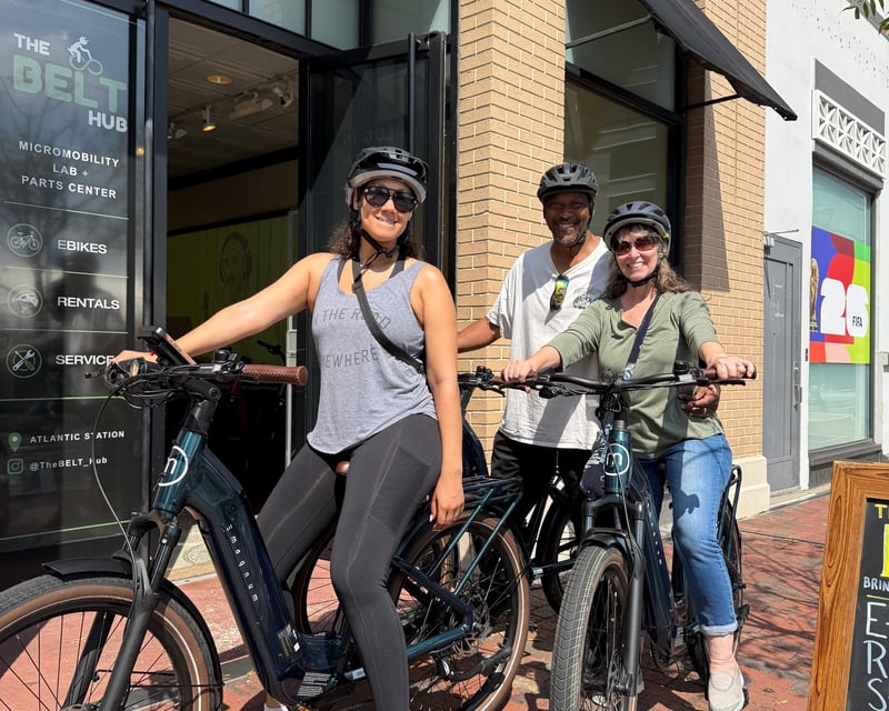 Atlanta BeltLine E-Bike Rental at Atlantic Station