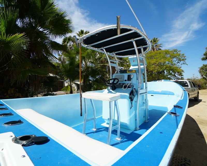 Private 27' Super Panga Fishing Charter in San José del Cabo