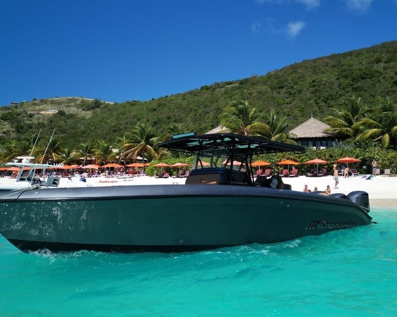 Private 37' Boat Charter to Jost Van Dyke