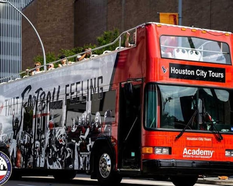 Open-Top Double-Decker Bus Tour of Downtown Houston