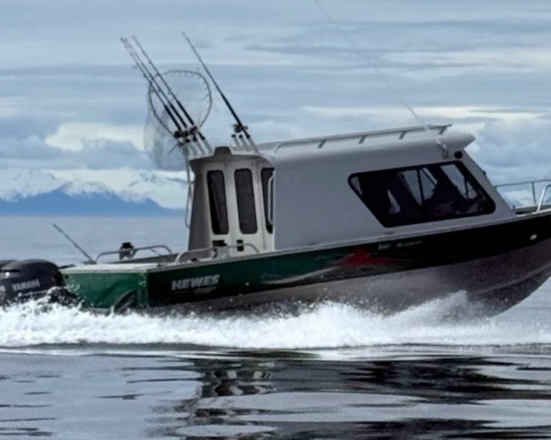 24' Alaskan Boat Rental in Seward