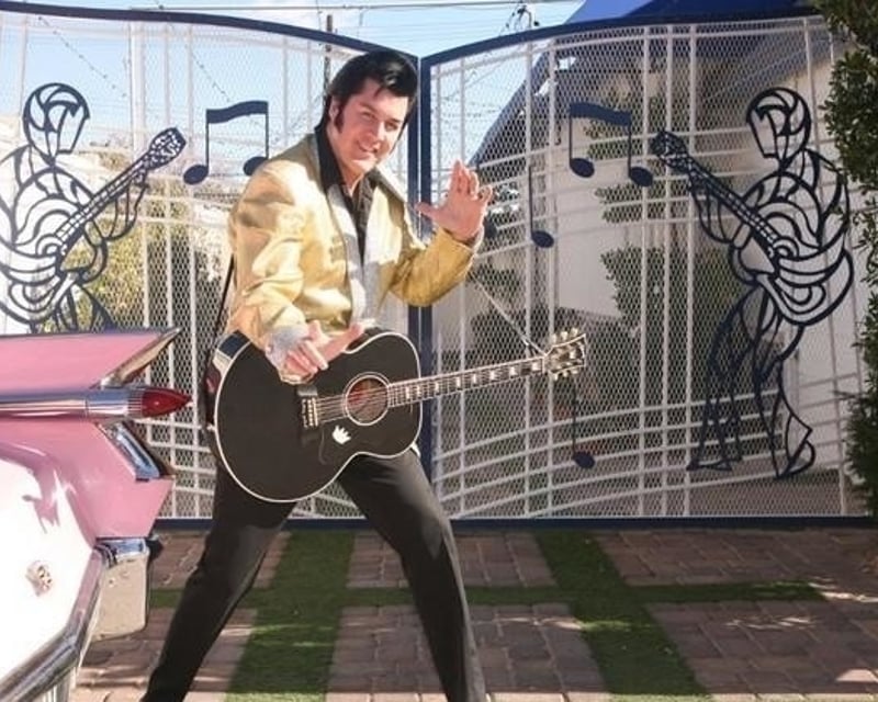 Elvis Wedding at Historic Graceland Chapel in Las Vegas