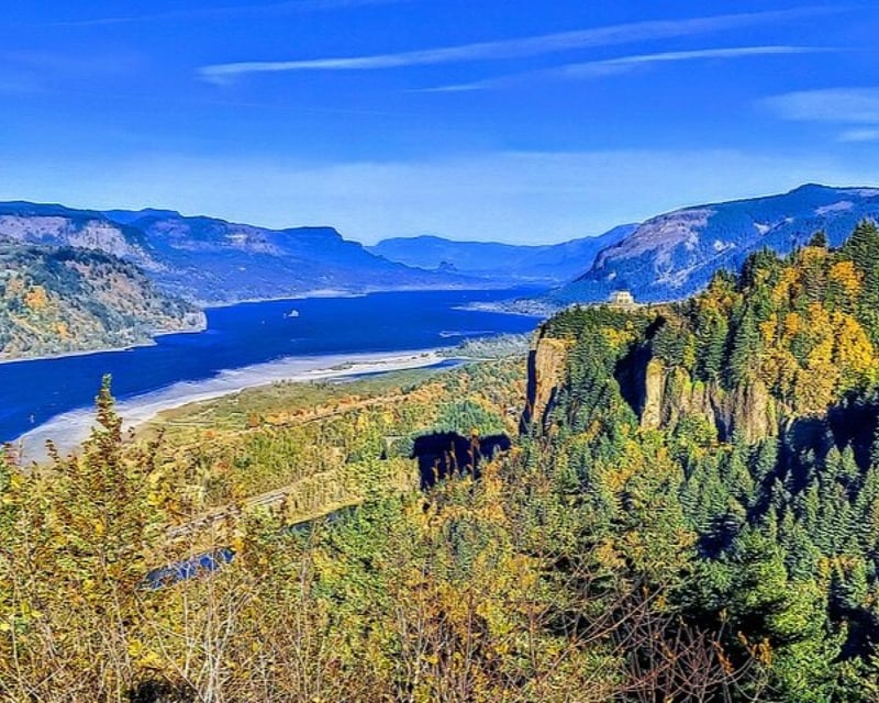 Columbia River Gorge Waterfall Tour & Wine Tasting
