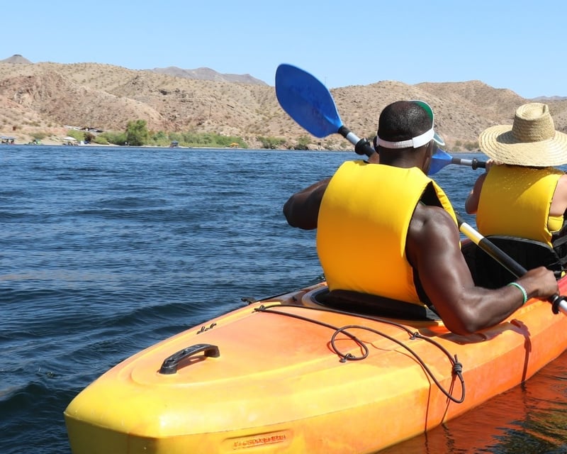 Tandem Kayak Rental at Cottonwood Cove