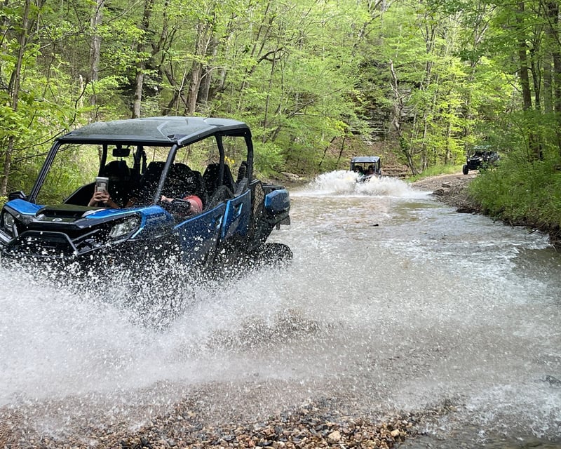 Full-Day Side-by-Side Backcountry Tour in Williamsport, TN