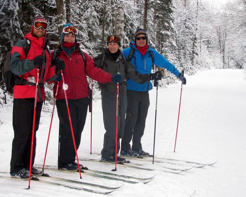 Private Full-Day Cross-Country Ski Tour in New Hampshire