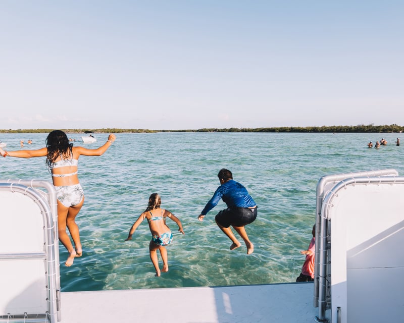 Snipes Key Sandbar Boat Tour from Key West