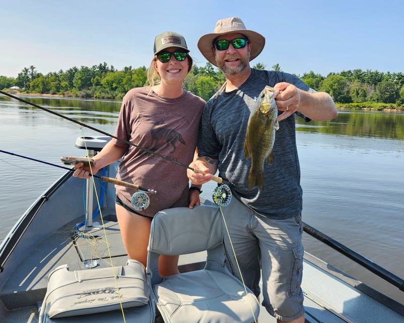 Guided Fishing Charter on the Wisconsin River