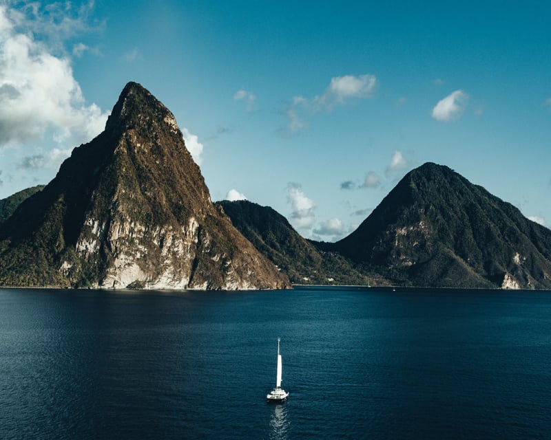 Soufriere Catamaran Cruise & Zip Line in St. Lucia